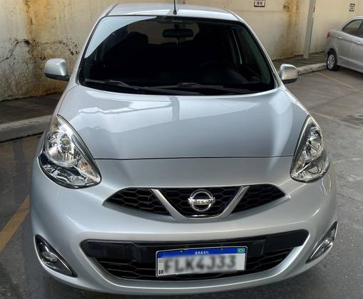 NISSAN MARCH 1.6 SV 16V FLEX 4P MANUAL NISSAN MARCH 1.6 SV 16V FLEX 4P MANUAL